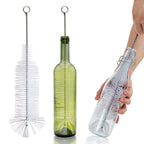 Bottle Brush, Ideal for Cleaning Narrow Neck Swing Top Glass Bottles, Wine Bottles, Beer Bottles, Soda Bottles, Spray Bottles, Kombucha Bottles(White+1PC)